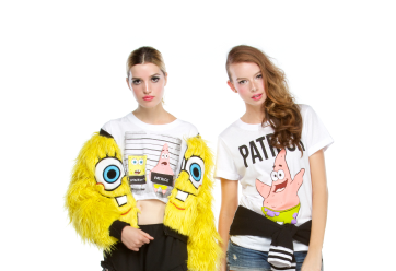 spongebob and patrick image apparel