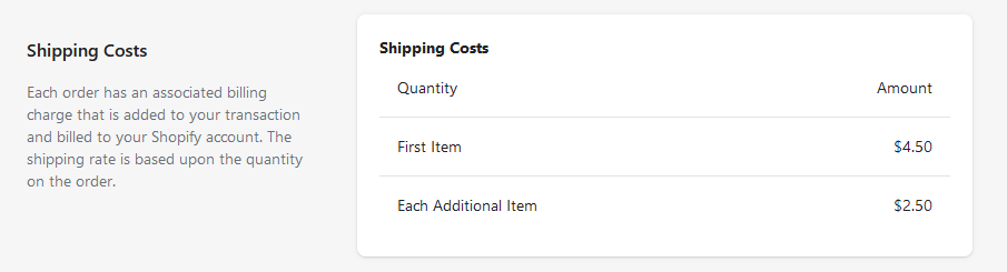 shipping costs image